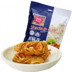 北京特产 御食园蜜麻花500g 特色小吃休闲年货零食 食品芝麻糕点 2件起送试 吃，多买多送